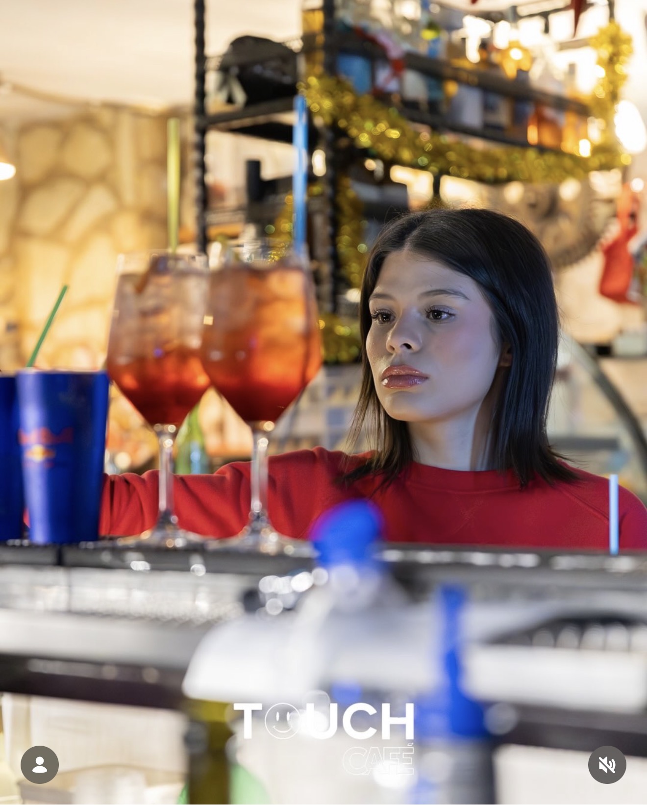 Spritz preparati al bancone del Touch